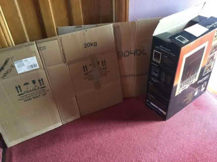 Photo of free 3 cardboard boxes (Goring-by-Sea BN12) #1