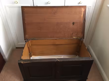 Photo of free Wooden chest 49x91x48 (Barleybank G66) #2