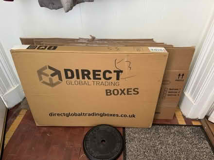 Photo of free Large Cardboard Moving Boxes (Bellevue EH7) #1