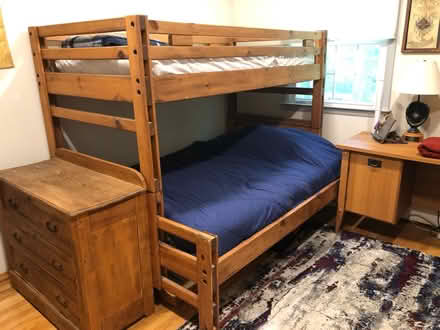Photo of free Solid wood bunk bed (New Hope) #1