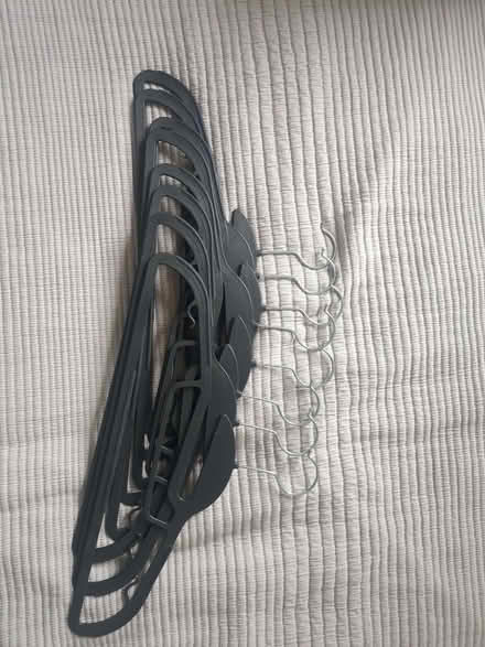 Photo of free 8 coat hangers (West Kensington W14) #1