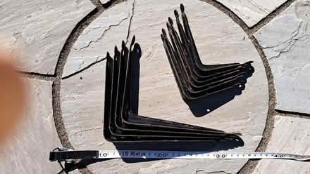 Photo of free Black Shelf Brackets (Stubbington PO14) #1
