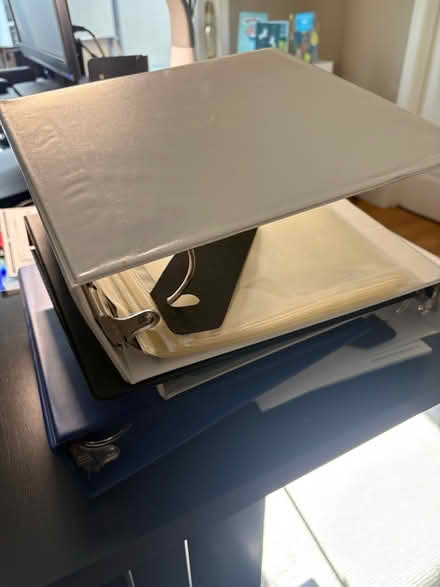 Photo of free Assorted binders (Los Altos Grant and Fremont) #1