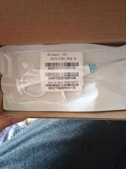Photo of free 2 DIY microchips for pets (Windcrest area) #1