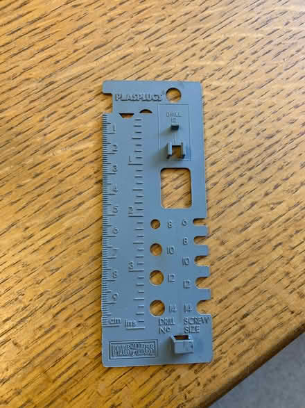 Photo of free Screw and drill gauge plate (Walton Manor OX2) #1