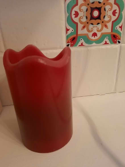 Photo of free Red LED candle (Butetown CF10) #1