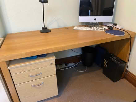 Photo of free IKEA Desk With Side Extension Pull Out (PL3) #2