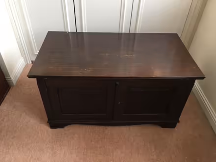 Photo of free Wooden chest 49x91x48 (Barleybank G66) #1