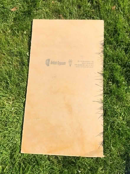 Photo of free Piece of plasterboard (Harrogate HG2) #1