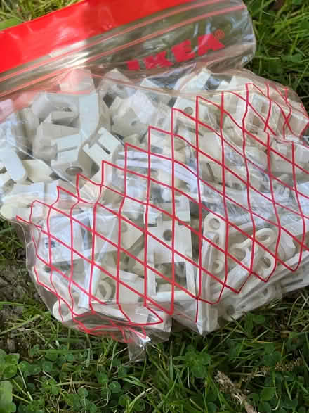 Photo of free Curtain hooks, rail hangings etc (Heath End RG26) #3