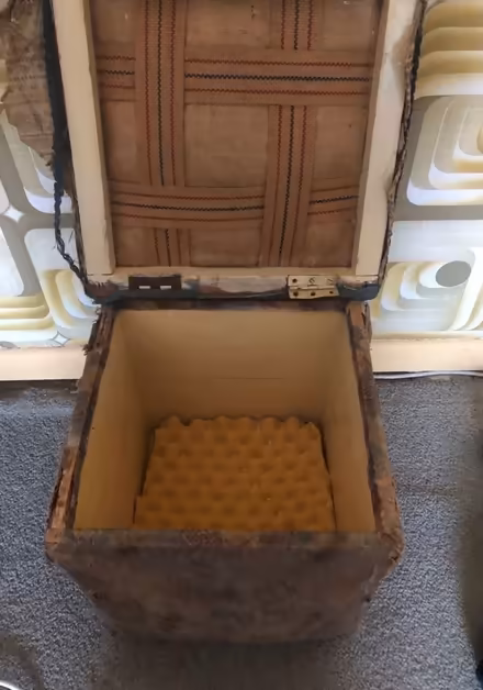 Photo of free Pre-war Foot stool box for restoration (Bramhall SK7) #2