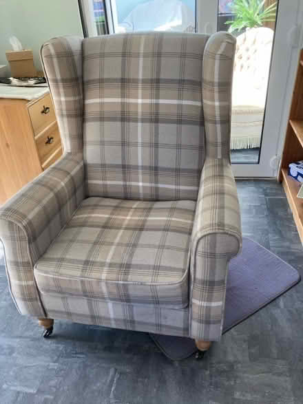 Photo of free Armchair and pouffee (Beauchief S8) #2