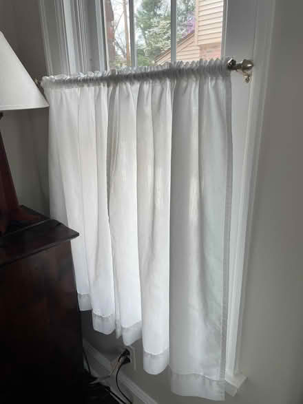 Photo of free Semi-sheer half curtains (Ferndale) #2