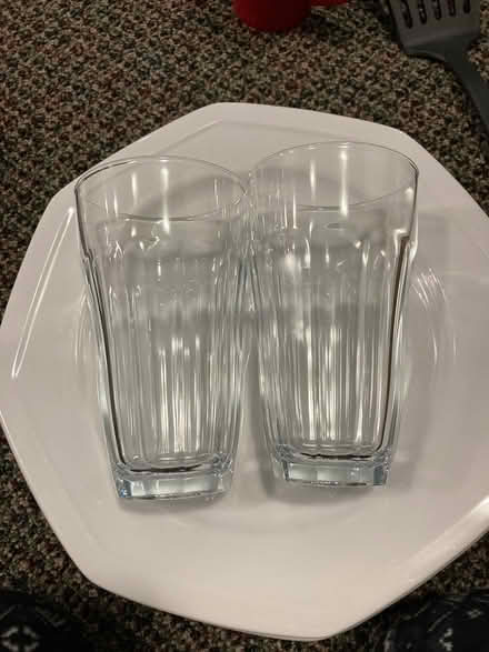 Photo of free 2 glasses (Derry and Tenth Line) #1
