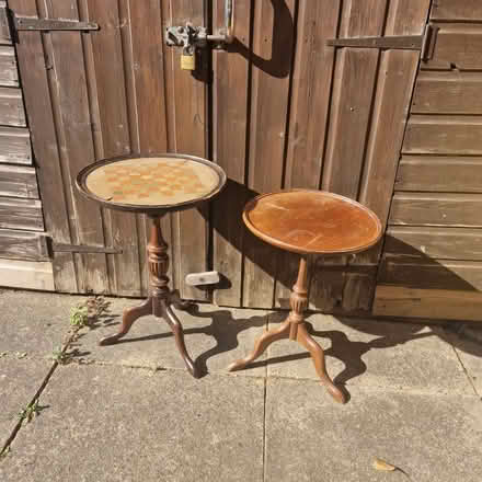 Photo of free Small Round Side Occasional Tables (Abingdon North) #1