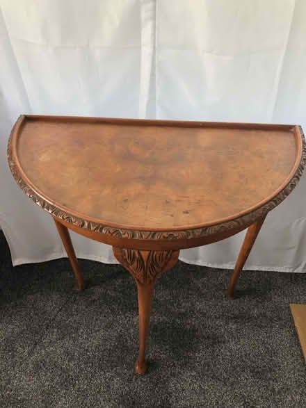Photo of free Vintage 1/2 moon table (Cambridge CB1) #1