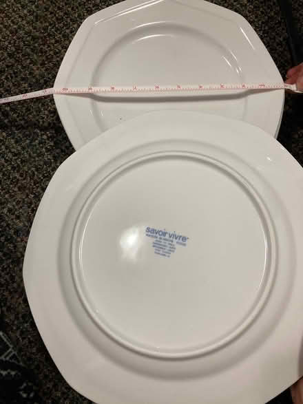 Photo of free Set of 8 dinner plates (Derry and Tenth Line) #2