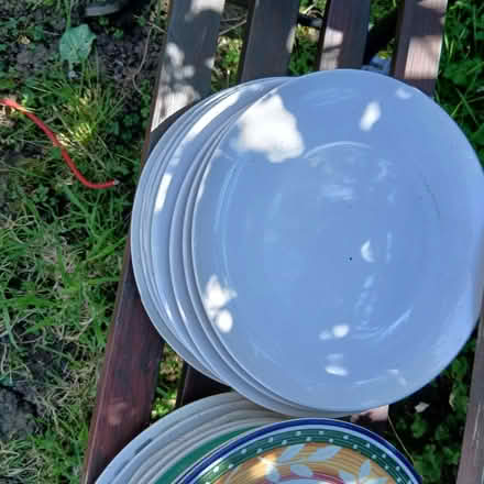 Photo of free White and mixed plates (RM1 4SH. Romford) #2
