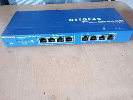 Photo of free Netgear FS108P PoE Network Switch (Royston SG8) #2