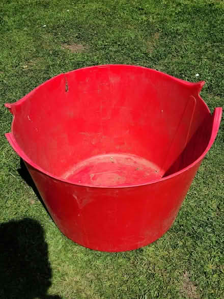 Photo of free Large red garden container (Curbridge OX29) #1