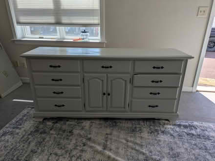 Photo of free Long white dresser (Souderton) #2