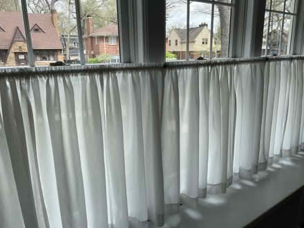 Photo of free Semi-sheer half curtains (Ferndale) #1