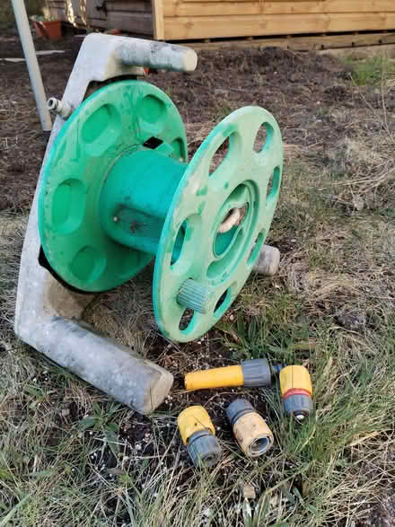 Photo of free Hose reel and fittings (Radstock) #1