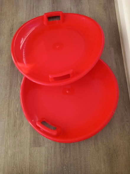 Photo of free 2 Circular Toboggans (yes I know!) (Panshanger AL7) #1