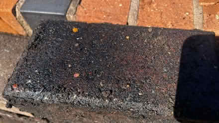 Photo of free Engine Oil Soaked Block Paving (NG23) #3