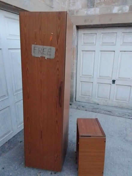 Photo of free Single wardrobe with top box (Bailbrook) #1