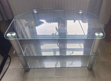 Photo of free Glass TV Stand (Downham Market PE38) #2