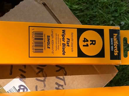 Photo of free Halfords windscreen wipers -as new (Heath End RG26) #4