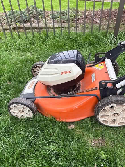 Photo of free STIHL RMA 510 Lawnmower w/o battery (Whitehall) #2