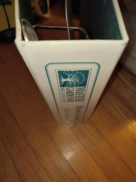 Photo of free 4" wide Heavy Duty 3-ring binder (Hilton Village area in NN) #1