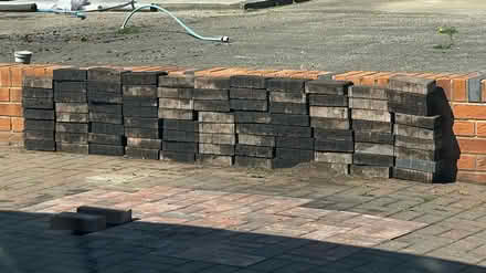 Photo of free Engine Oil Soaked Block Paving (NG23) #1