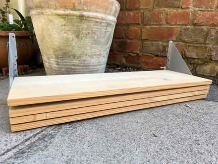 Photo of free 4 shelves & brackets WR5 (Red Hill WR5) #1