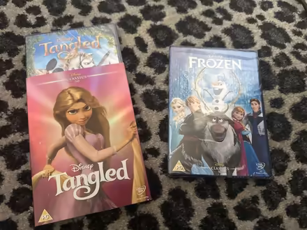 Photo of free Disney DVDs Frozen and Tangled (Newton CO10) #1