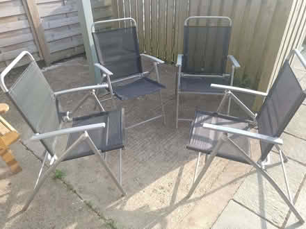 Photo of free Garden chairs (Wirksworth DE4) #2