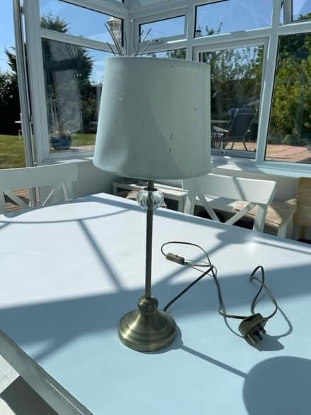 Photo of free Small table lamp (IG10 high beech) #1