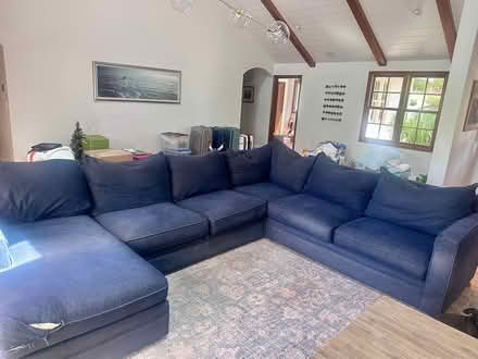 Photo of free Navy Couch (Agoura Hills) #1