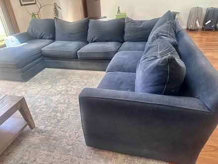 Photo of free Navy Couch (Agoura Hills) #3