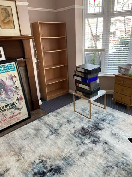 Photo of free Two tall wooden bookshelves (Bradmore) #2