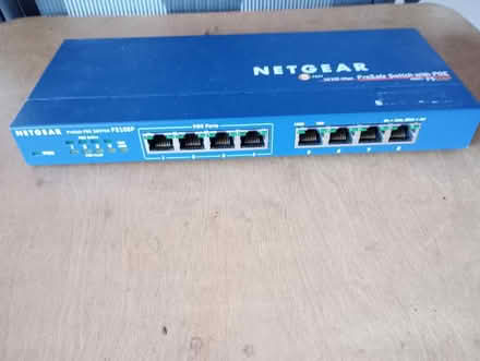 Photo of free Netgear FS108P PoE Network Switch (Royston SG8) #1