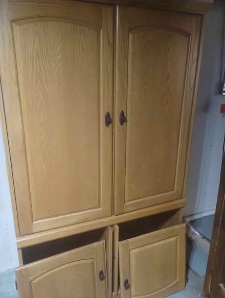 Photo of free Wardrobe and entertainment center (93rd and Antioch 913-980-0411) #2