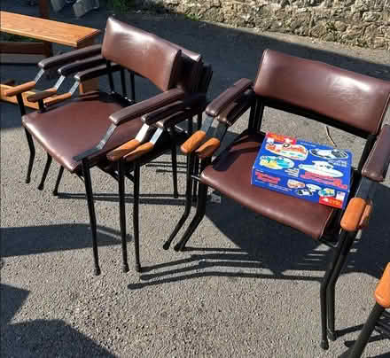 Photo of free Stacking chairs with arms (Fernhurst GU27) #1