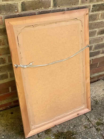 Photo of free Mirror. Pine frame. 3ft x2ft (Heath End RG26) #3