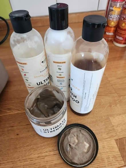 Photo of free Afro hair products - partially used (Addiscombe, Croydon) #2