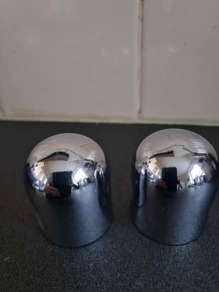 Photo of free 2 x shiny metal tap tops (stroud green N4) #1