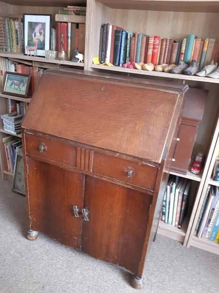 Photo of free Vintage desk (Leeman Road YO26) #3