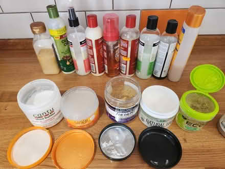 Photo of free Afro hair products - semi used (Addiscombe, Croydon) #2